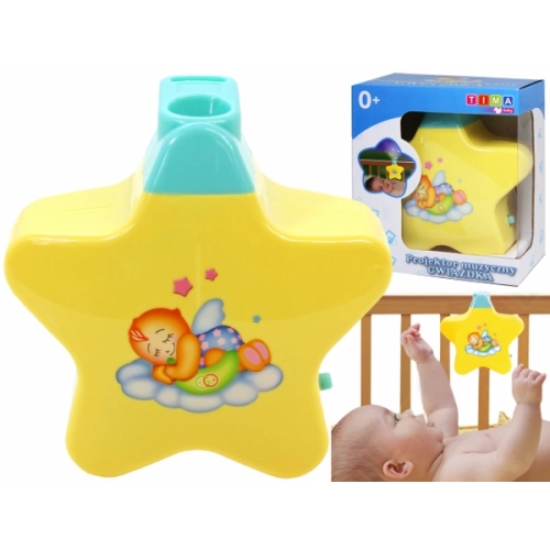 Projektor muzyczny TIMA lampka Gwiazdka 8661